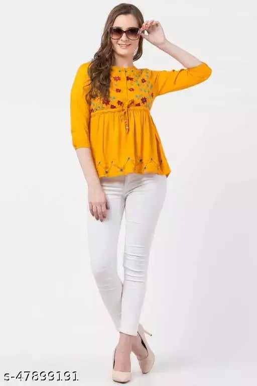 Urbane Partywear Women Tops & Tunics - OrderMeFirst