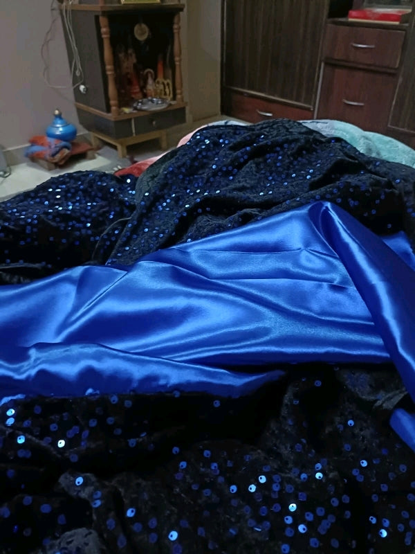 Velvet Sequence Saree - OrderMeFirst