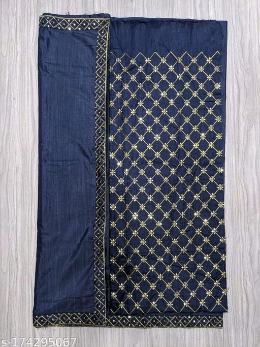 Vichitra Silk Wine Saree - OrderMeFirst