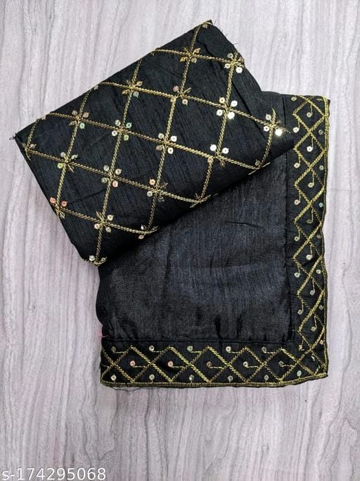 Vichitra Silk Wine Saree - OrderMeFirst