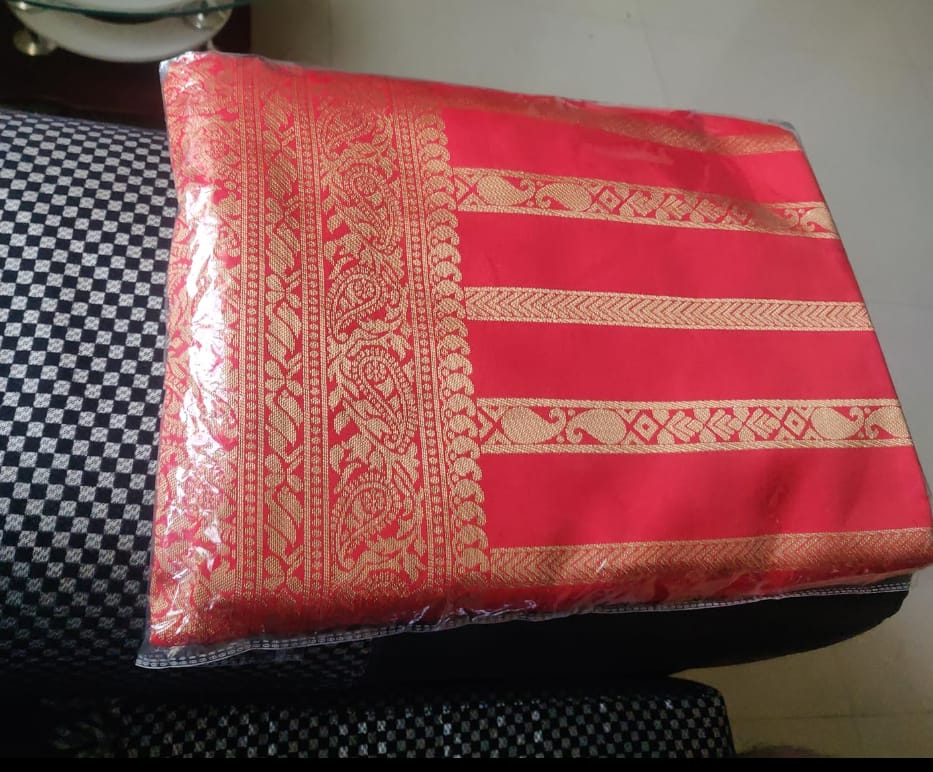 Banarasi Soft Lichi Silk Sarees - OrderMeFirst