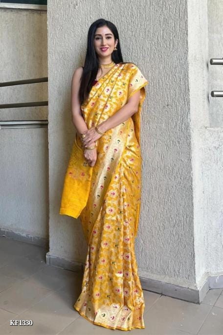 Gorgeous Soft Silk Saree - OrderMeFirst