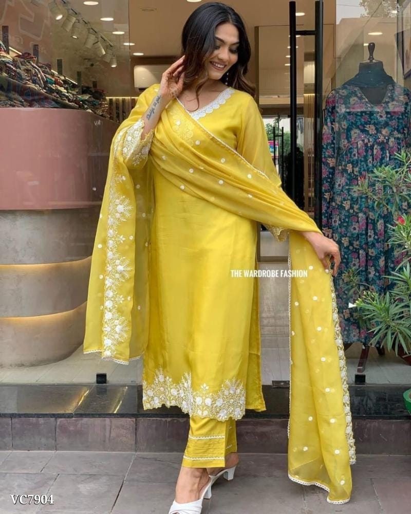 Beautiful Cotton Kurti Set