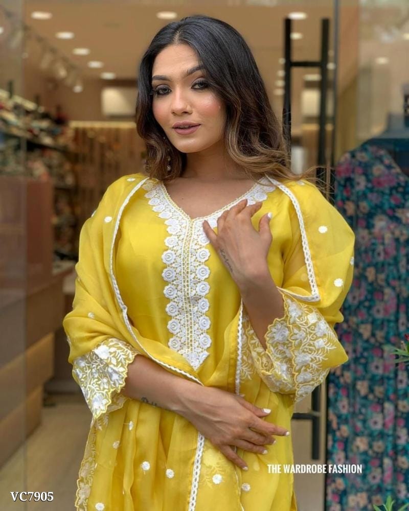 Beautiful Cotton Kurti Set