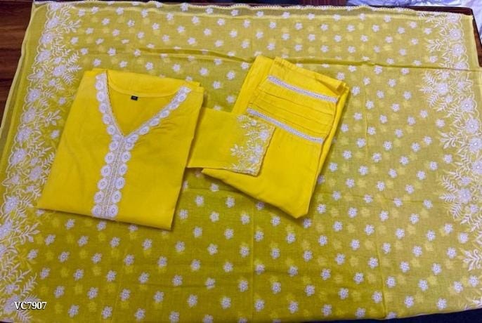 Beautiful Cotton Kurti Set - OrderMeFirst