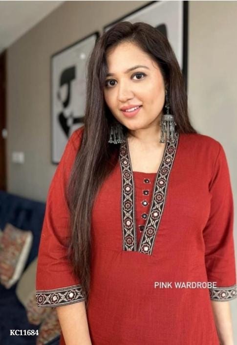 Straight Cotton Kurti Pant Set - OrderMeFirst