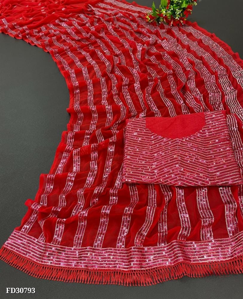 Murali Designer Soft Georgette Saree - OrderMeFirst