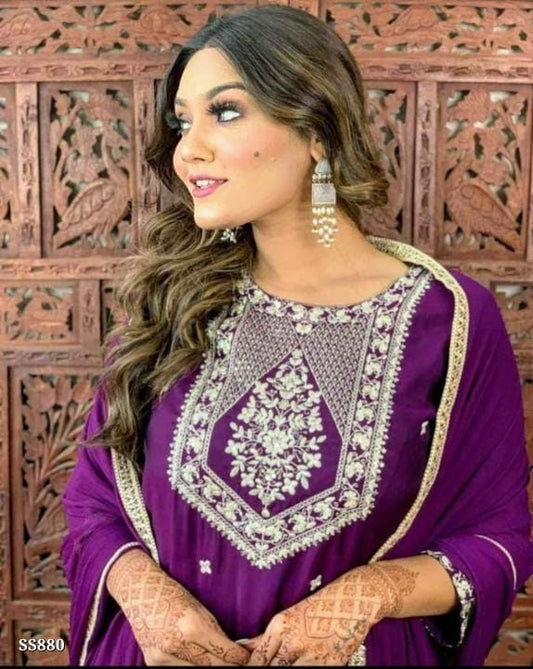 Stunning Rayon Kurti Set - OrderMeFirst