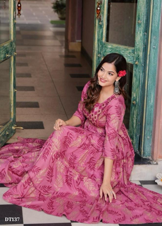 Long Fancy Gown for Women