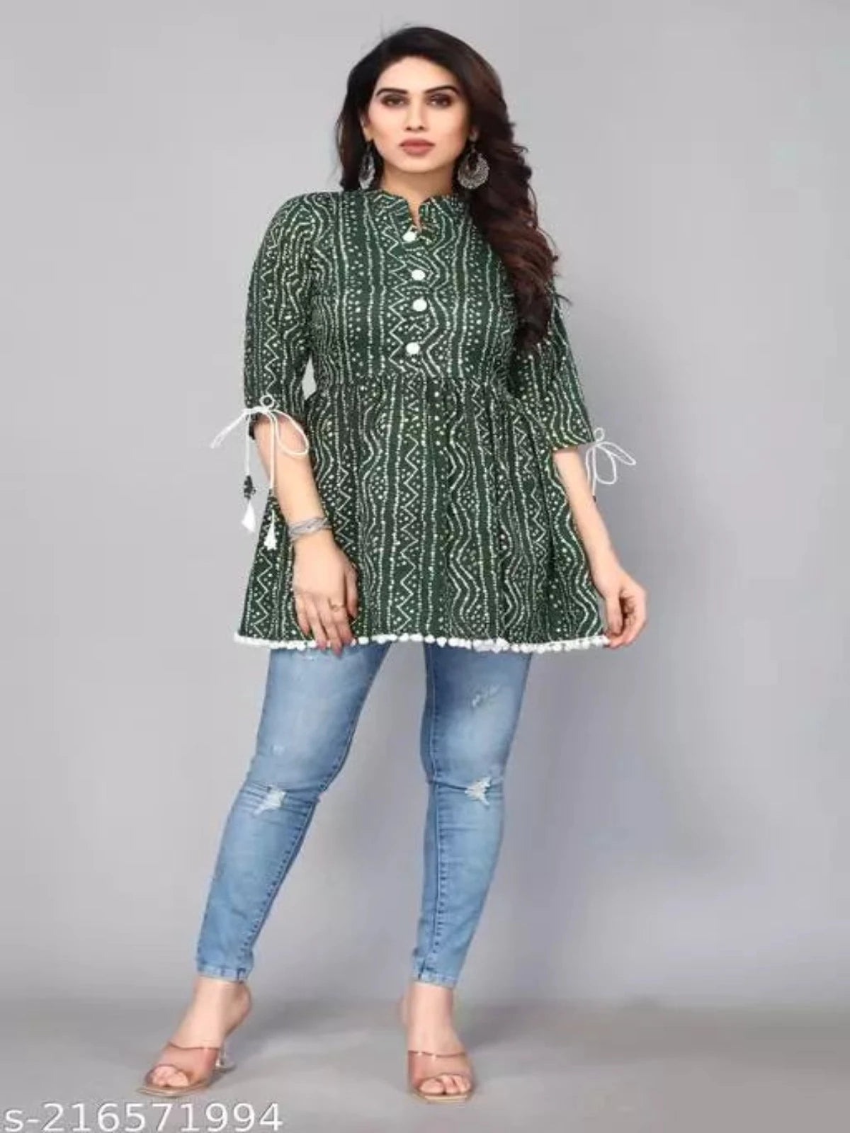 Women Cotton Printed Wear Top - OrderMeFirst