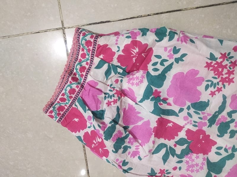 Women Printed Nayra cut Kurta and pant Set With Dupatta - OrderMeFirst