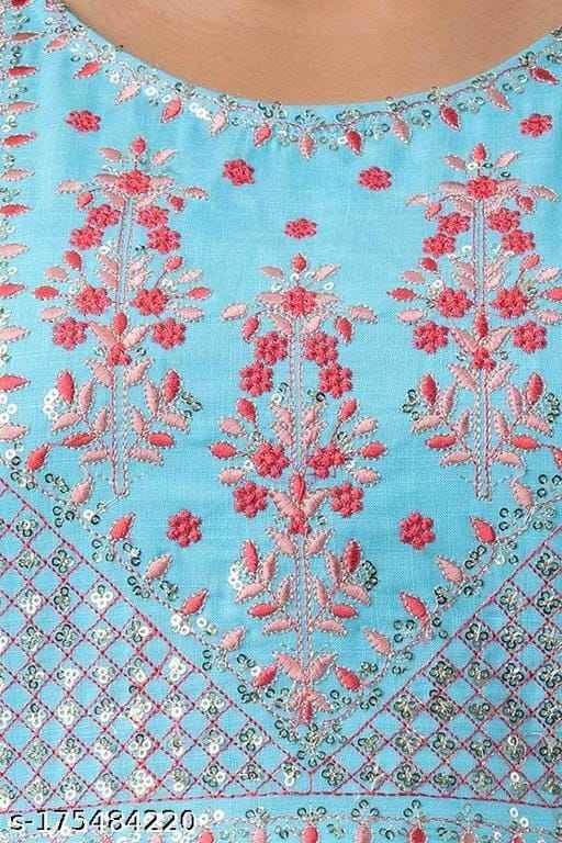 Women Rayon Embroidery Shot Top