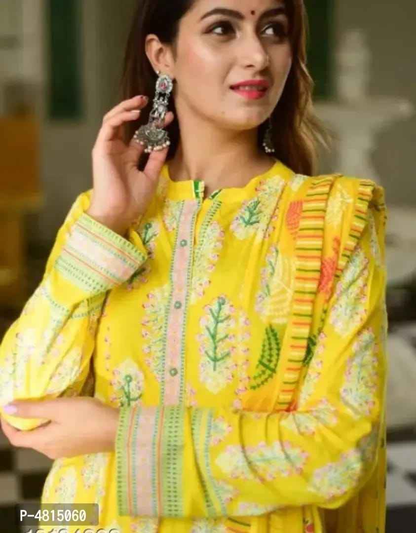 Womens Rayon Handwork Kurta with Beautiful Motif and Prints
