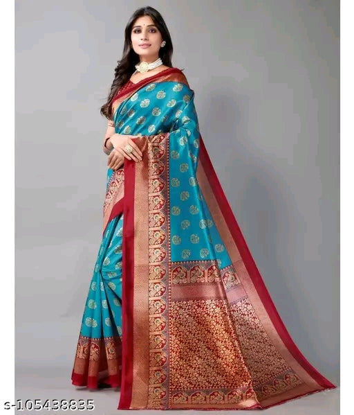 Mysore Art Silk Printed Sarees - OrderMeFirst