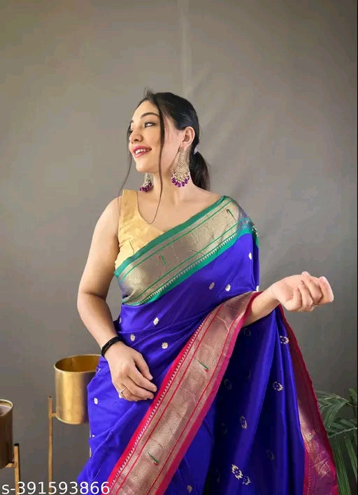 Pure Paithani Silk Saree