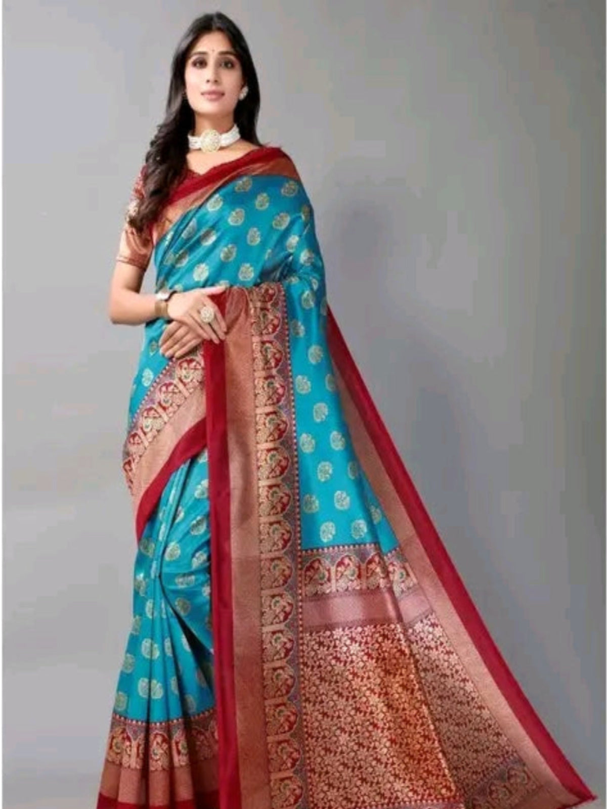 Mysore Art Silk Printed Sarees - OrderMeFirst