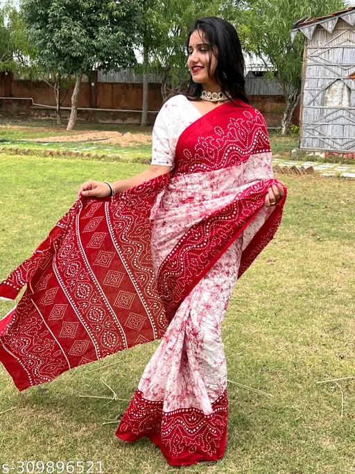 Cotton Summer Seasoon Wear Saree - OrderMeFirst