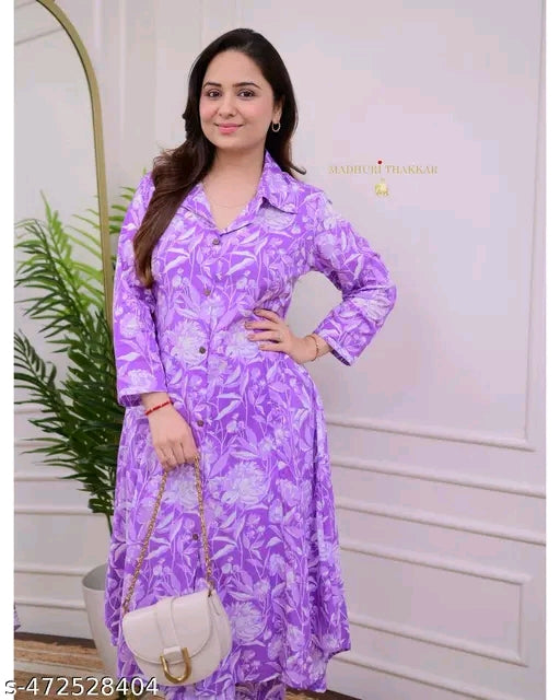 Kurti With Bottomwear