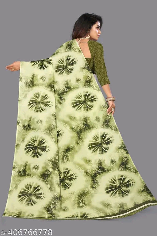 Floral Party Wear Saree