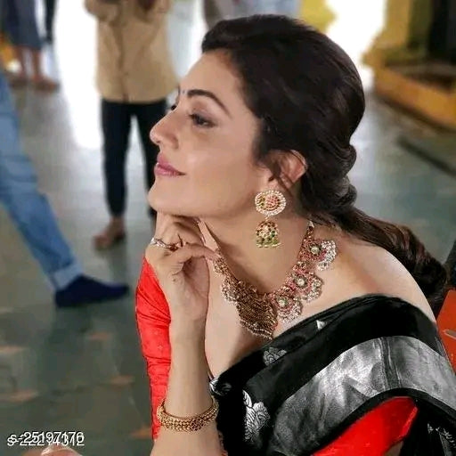Kajal Agarwal Banarasi Saree