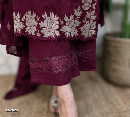 Cotton Embroidery Kurta Set