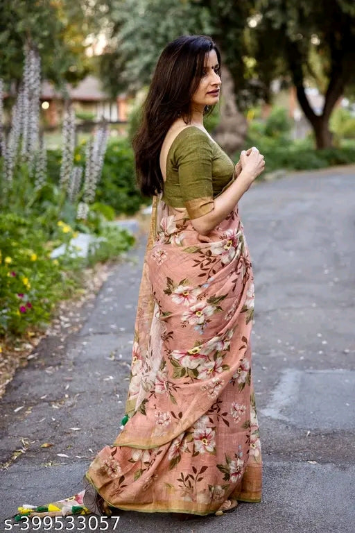 Printed Attractive Sarees