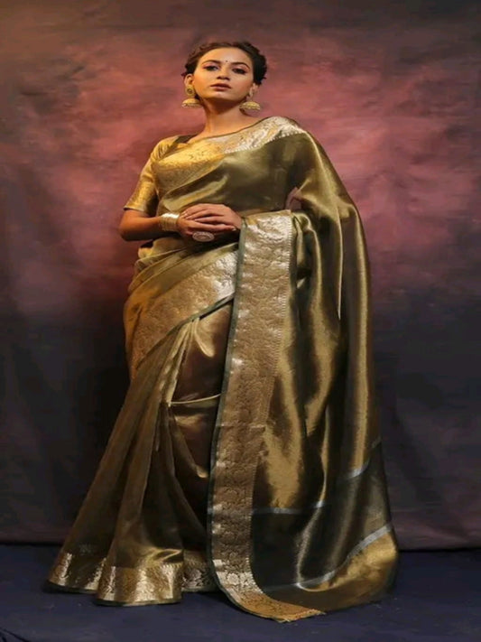 Tissue Silk Saree - OrderMeFirst