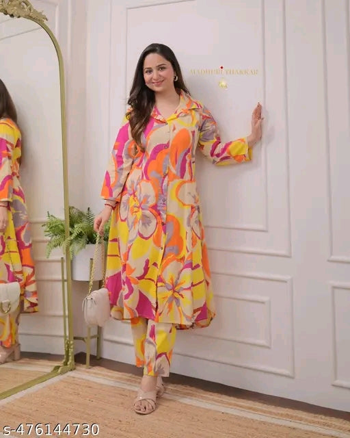 Kurti With Bottomwear