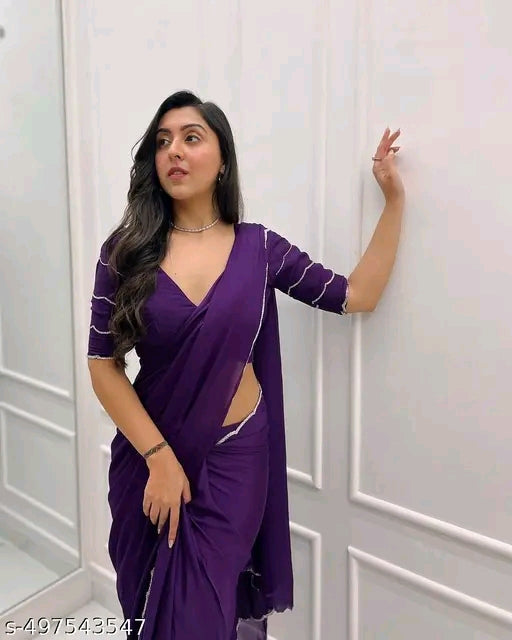 Heavy Georgette Saree - OrderMeFirst