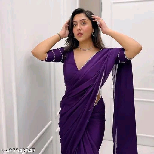 Heavy Georgette Saree - OrderMeFirst