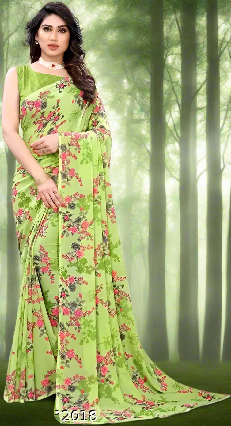 Buy 2 Get 1 Georgette Sarees