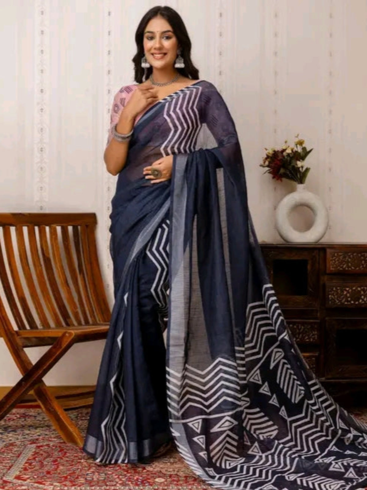 Saffron Aura Sarees