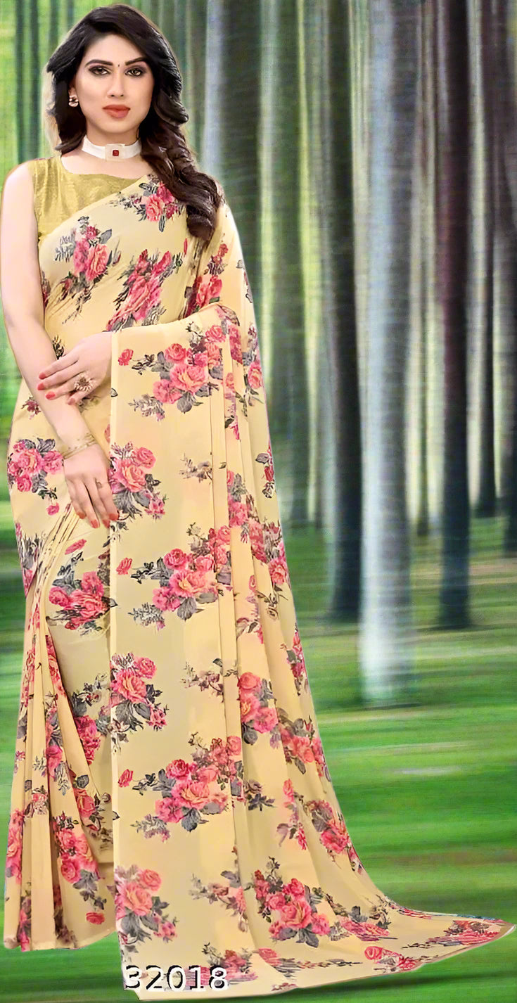 Buy 2 Get 1 Georgette Sarees