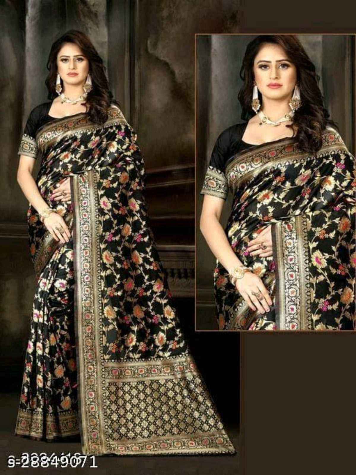 Abhisarika Banarasi Art Silk Sarees
