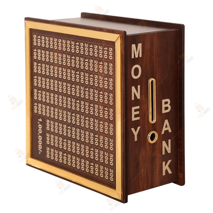 Wooden Piggy Bank