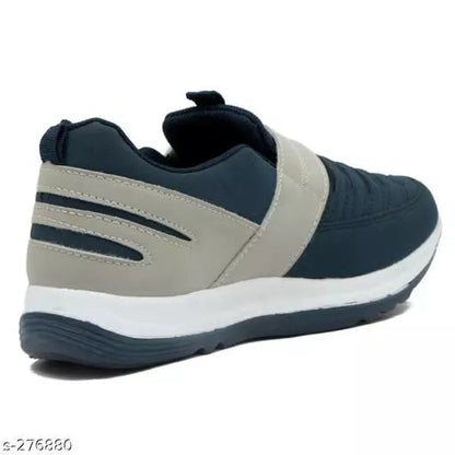 Asian Green Solid Running Shoes For Men OrderMeFirst