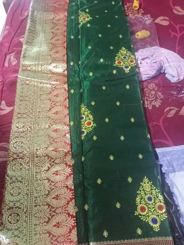 Banarasi Satin Silk Saree OrderMeFirst