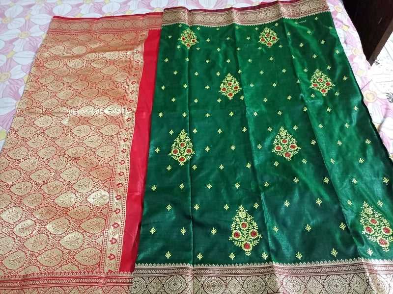 Banarasi Satin Silk Saree OrderMeFirst