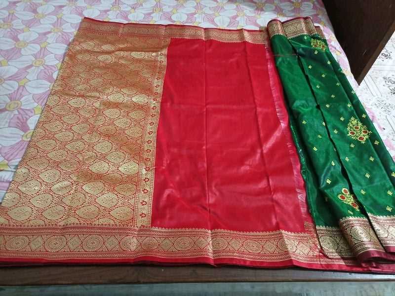 Banarasi Satin Silk Saree OrderMeFirst