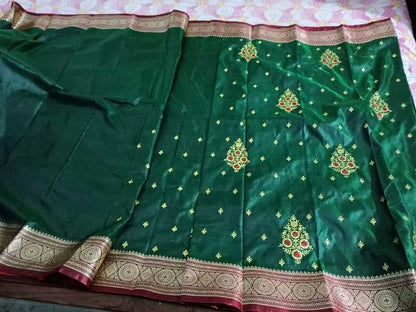 Banarasi Satin Silk Saree OrderMeFirst