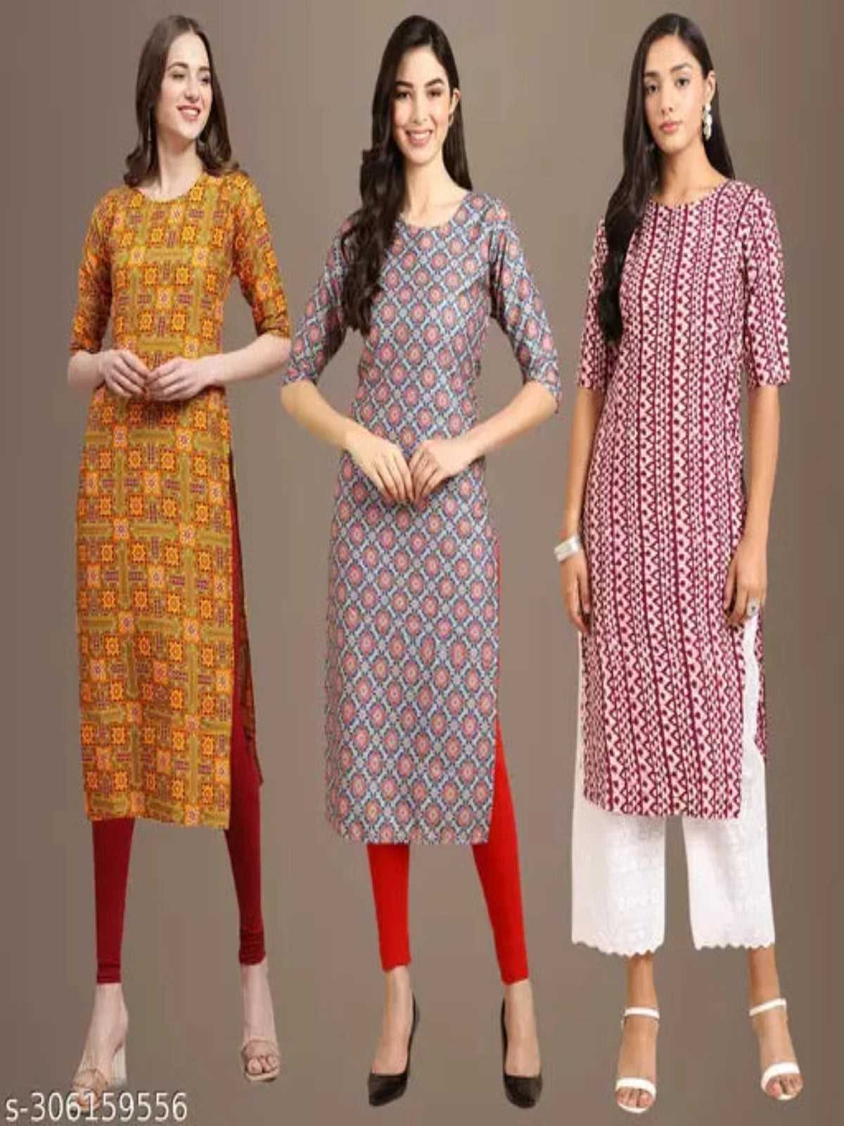 Best Selling Kurti For Women pack of 3 OrderMeFirst