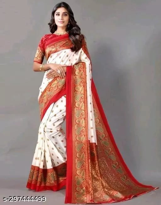 Buy 2 Get 1 Offer Jacquard Saree OrderMeFirst