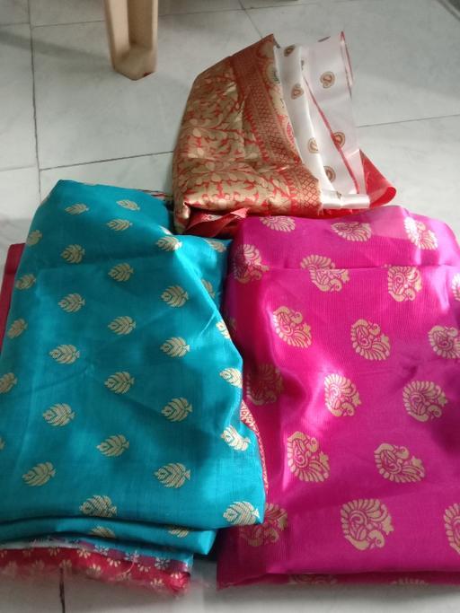 Buy 2 Get 1 Offer Jacquard Saree OrderMeFirst