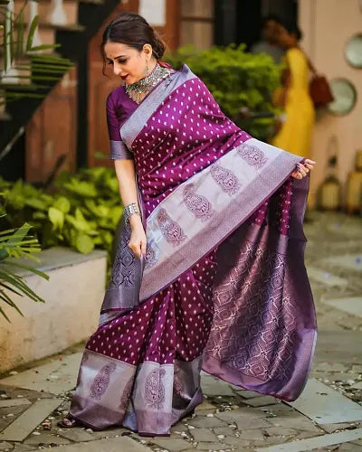 Buy Beautiful Kanjivaram Art Silk Saree With Zari Weaving OrderMeFirst