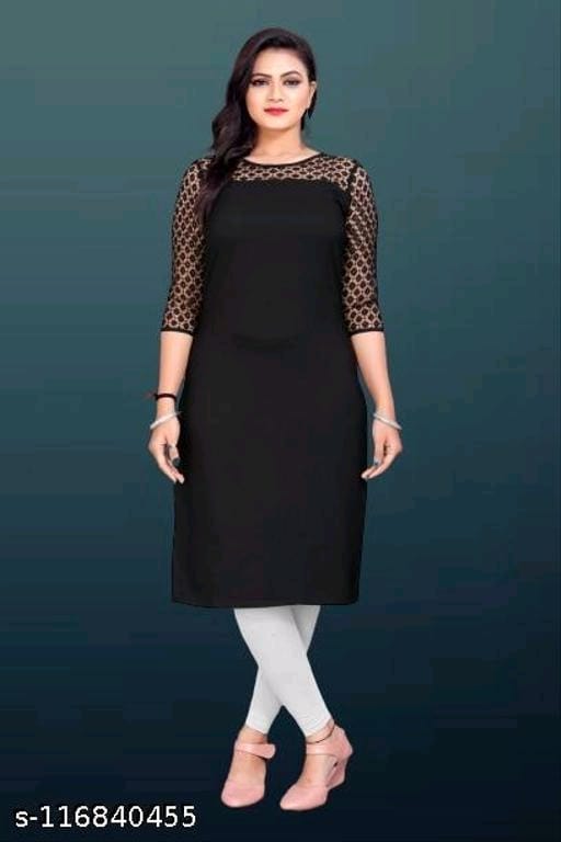 Casual American Crepe Kurti OrderMeFirst