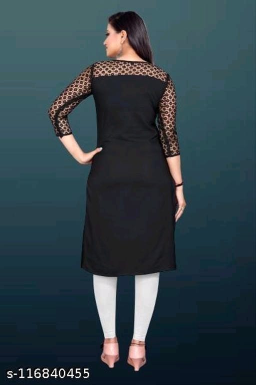 Casual American Crepe Kurti OrderMeFirst