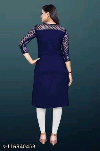 Casual American Crepe Kurti OrderMeFirst