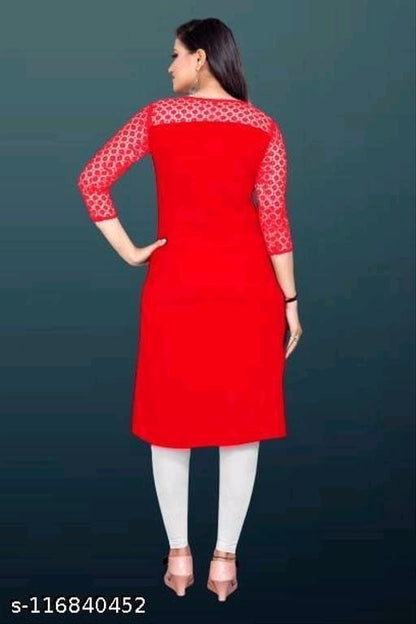 Casual American Crepe Kurti OrderMeFirst