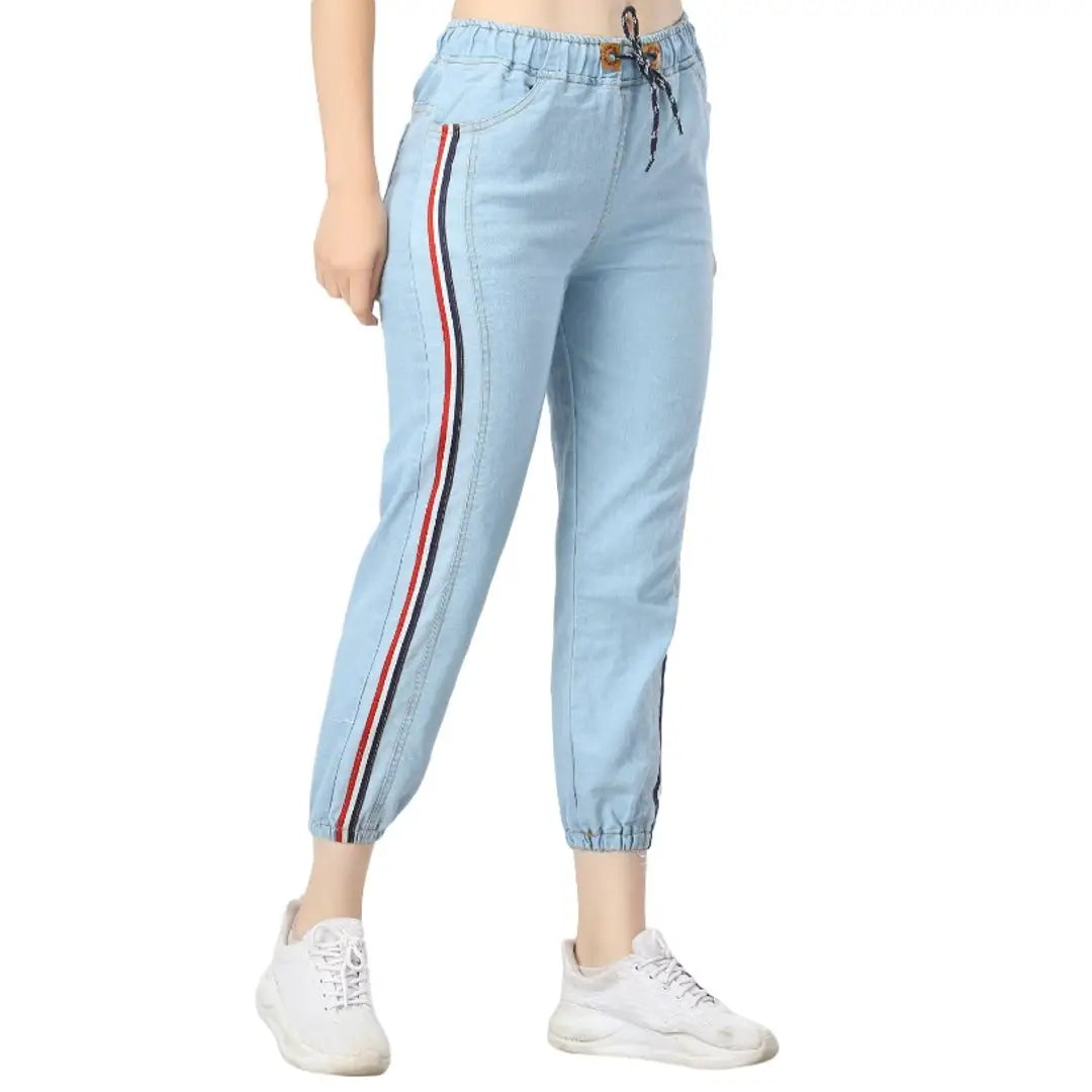 Classic Denim Solid Jeggings for Women OrderMeFirst