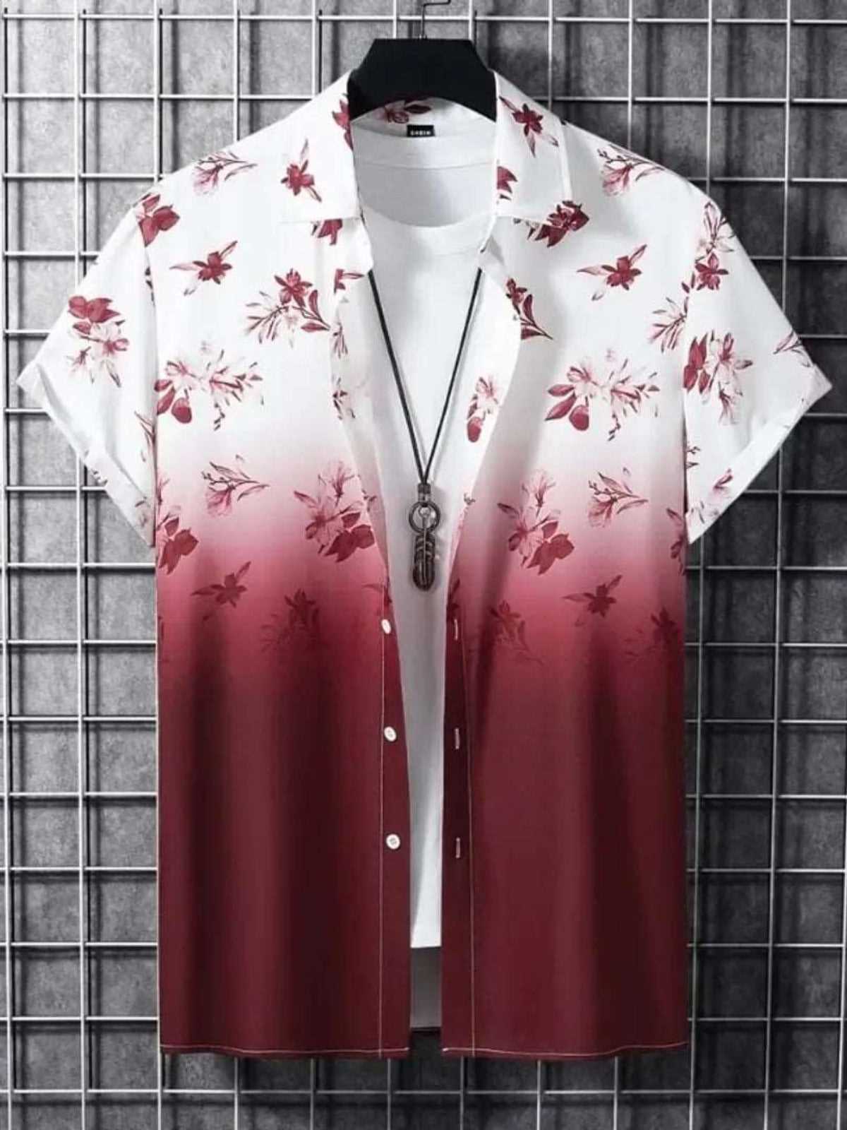 Classic  Polyester Spandex Printed Casual Shirts for Men OrderMeFirst